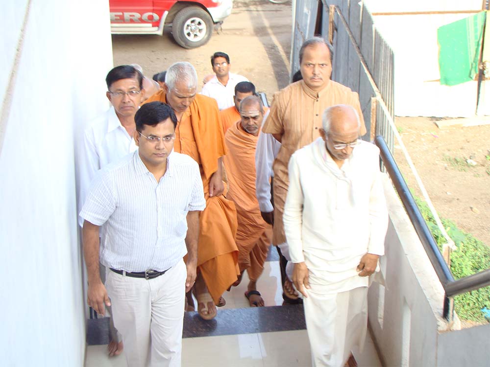 Blessings From Siddeshwar Swamiji